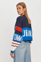 Tommy Jeans - Kardigán  21% Polyamid, 79% Viskóza