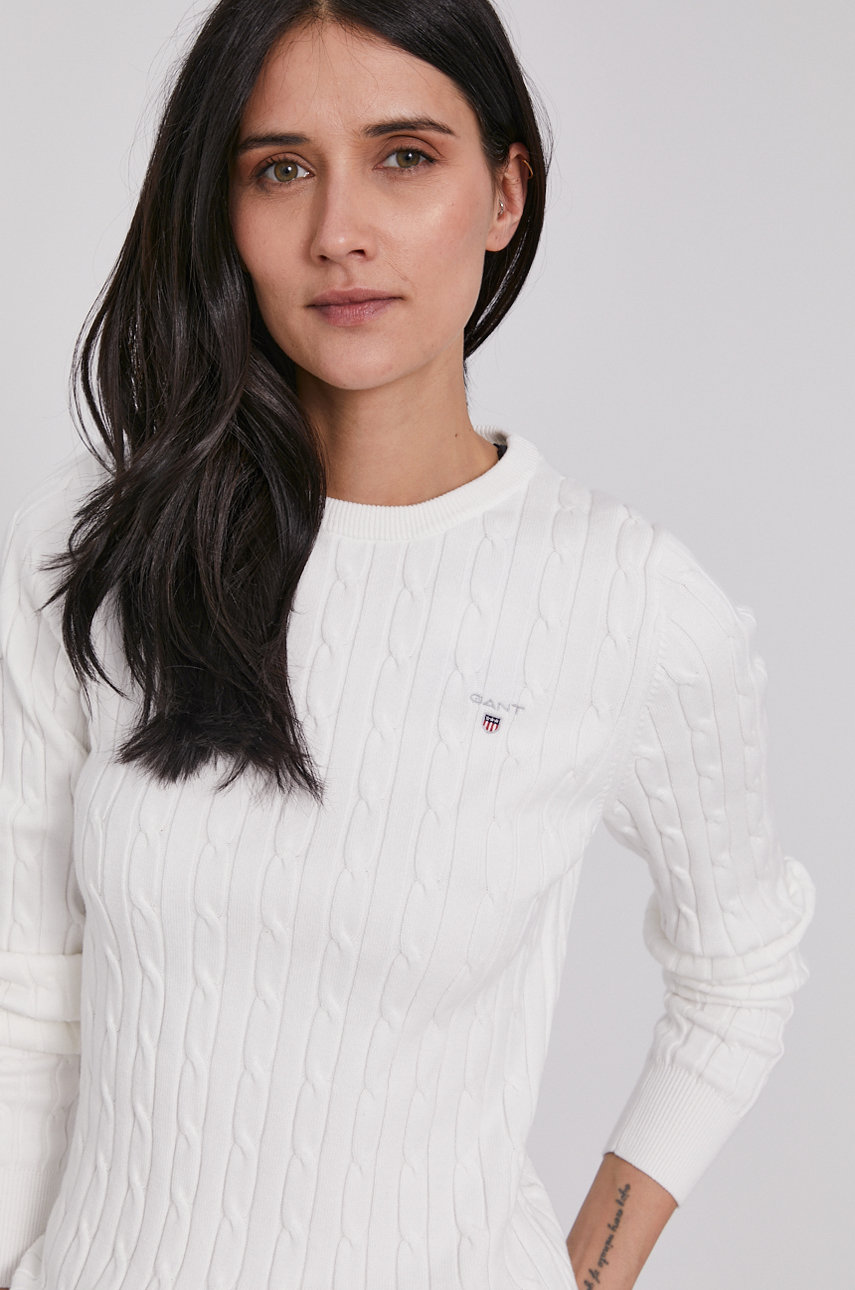 biały Gant Sweter 480021