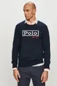 granatowy Polo Ralph Lauren - Sweter 710828780002 Męski