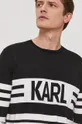 čierna Sveter Karl Lagerfeld