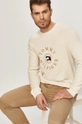 beżowy Tommy Hilfiger Sweter