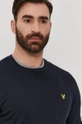 tmavomodrá Sveter Lyle & Scott