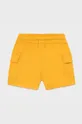 Mayoral - Detské krátke nohavice žltá