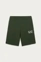 зелёный EA7 Emporio Armani - Детские шорты 104-164 cm Для мальчиков