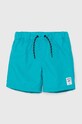 Name it Szorty kąpielowe dziecięce turkusowy 13187796