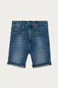 modrá Calvin Klein Jeans - Detské rifľové krátke nohavice 128-176 cm Chlapčenský