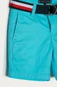 Tommy Hilfiger - Detské krátke nohavice 128-176 cm modrá