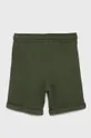 Detské krátke nohavice United Colors of Benetton zelená