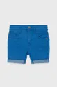 бірюзовий Дитячі джинсові шорти United Colors of Benetton Для хлопчиків