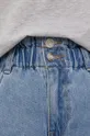 modrá Rifľové krátke nohavice Vero Moda