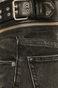 The Kooples - Szorty jeansowe FSHO22023J czarny