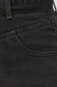 čierna Rifľové krátke nohavice Haily's
