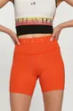 oranžna Kratke hlače Deha Ženski