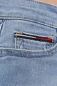 Rifľové krátke nohavice Tommy Jeans Dámsky
