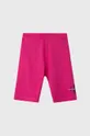 рожевий Дитячі шорти Calvin Klein Jeans Для дівчаток