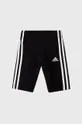 czarny adidas Szorty dziecięce GN4090 Dziewczęcy