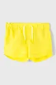žltá Name it - Detské krátke nohavice 110-152 cm Dievčenský