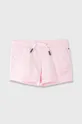 розовый Детские шорты Tommy Hilfiger Для девочек