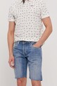 Kraťasy Pepe Jeans látka modrá PM800853.000