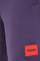 фиолетовой Хлопковые шорты Hugo