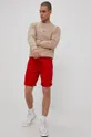 Tommy Jeans rövidnadrág piros