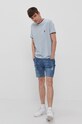 Džínové šortky Brave Soul MSRT.TAYLORLIG modrá SS21
