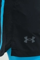 μαύρο Σορτς τρεξίματος Under Armour Launch