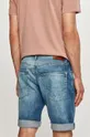 Pepe Jeans - Rifľové krátke nohavice Stanley  71% Bavlna, 1% Elastan, 28% Polyester