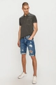 Pepe Jeans - Szorty jeansowe Cash niebieski