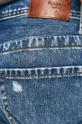 modrá Pepe Jeans - Rifľové krátke nohavice Cash