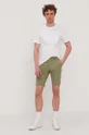 Kratke hlače Lyle & Scott zelena