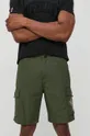 zelena Kratke hlače Superdry Moški