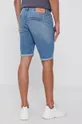 Rifľové krátke nohavice Calvin Klein Jeans  65% Bavlna, 22% Ľan, 13% Polyester