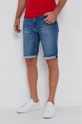 Calvin Klein Szorty jeansowe 90 % Bawełna, 2 % Elastan, 8 % Poliester