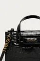 Twinset - Kožená kabelka čierna