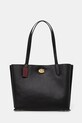 Coach - Кожаная сумочка кожа чёрный C0689