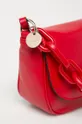 Red Valentino - Kožená kabelka červená