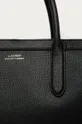 Lauren Ralph Lauren - Δερμάτινη τσάντα μαύρο