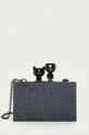 srebrny Karl Lagerfeld - Kopertówka 210W3084 Damski