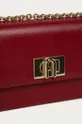 Furla - Kožená kabelka 1927 burgundské