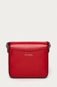 Accesorii Karl Lagerfeld - Poseta de piele 205W3182 rosu