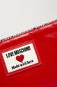 Love Moschino - Listová kabelka červená