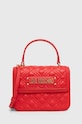 Love Moschino torebka aplikacja czerwony JC4279PP0CKN0000