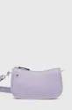 vijolična Coach usnjena torbica Ženski