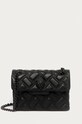 Kurt Geiger London usnjena torbica Kensington Ne ustreza A4 črna 7376600109