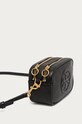 Accesorii Tory Burch - Poseta de piele 55691 negru