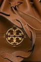 Шкіряна сумочка Tory Burch коричневий