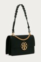 Δερμάτινη τσάντα Tory Burch 81688 μαύρο SS21