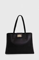 Furla Шкіряна сумочка 1927 лицьова шкіра чорний WB00145.ARE000.O6000