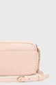 ružová Kožená kabelka Furla Real mini